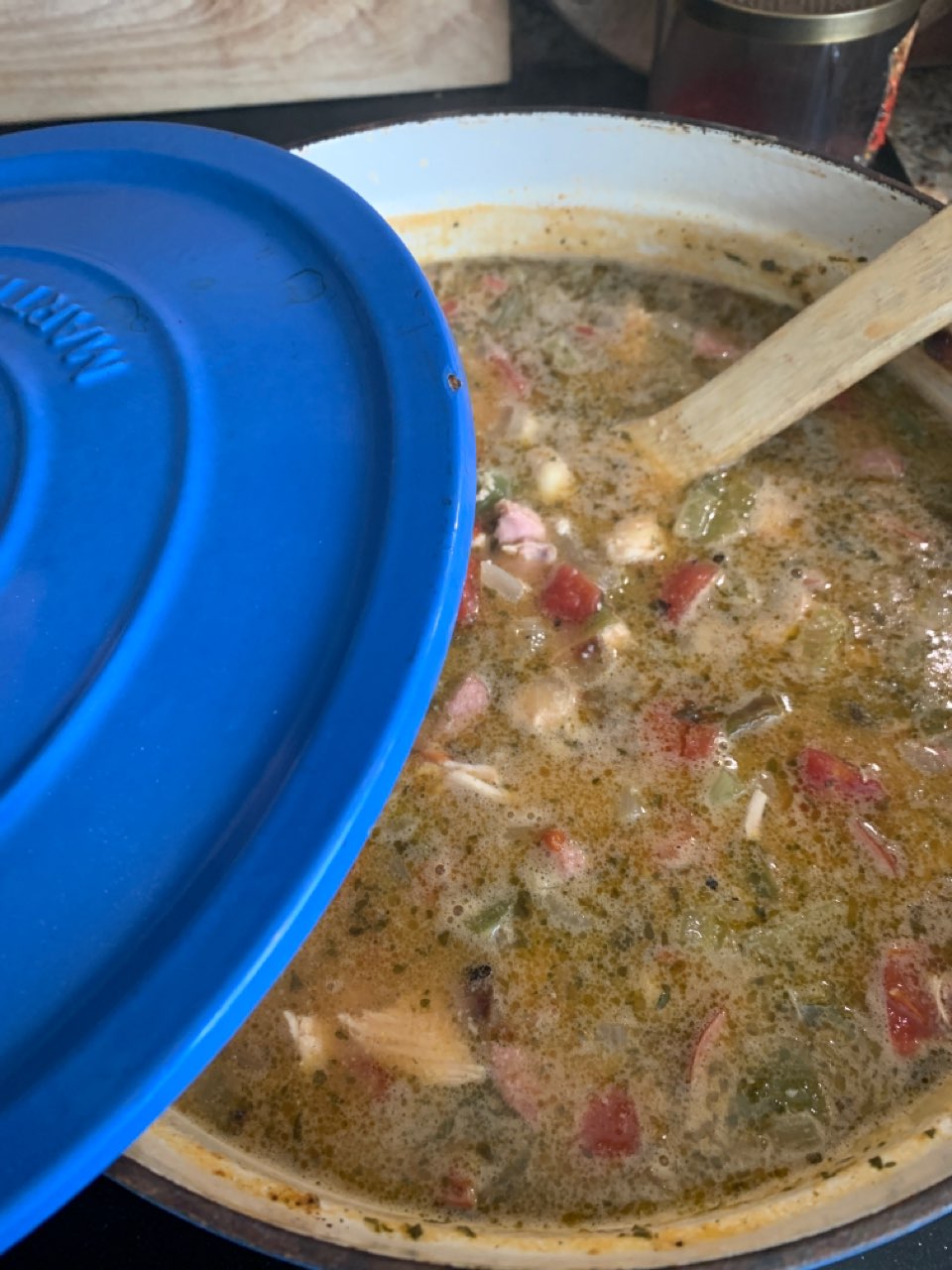 Louisiana Gumbo Directions, calories, nutrition & more Fooducate