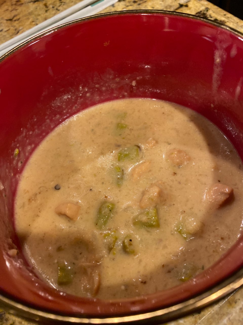 chicken cauliflower asparagus soup Directions, calories, nutrition