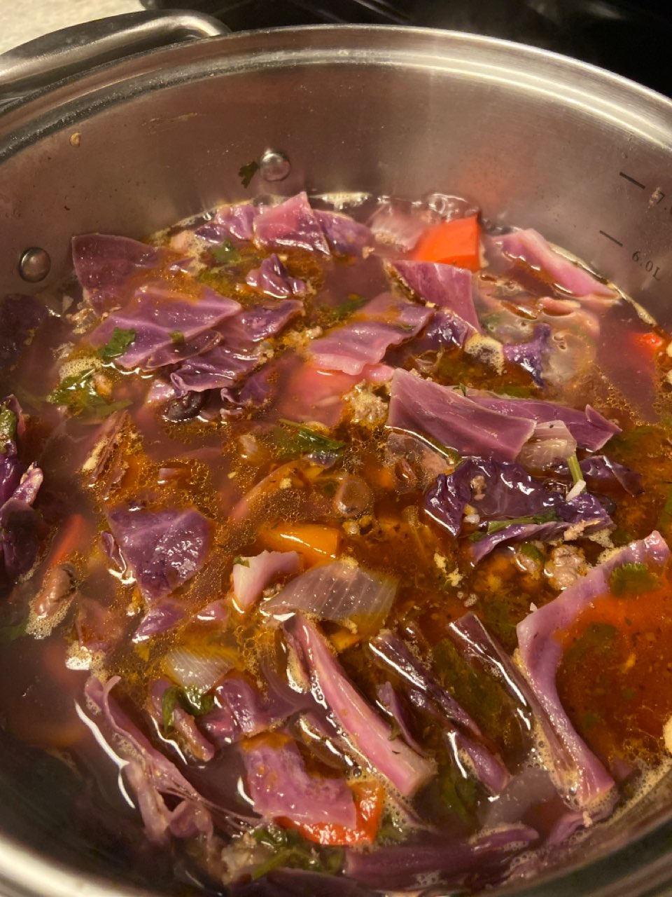 spicy beef cabbage soup Directions, calories, nutrition & more Fooducate