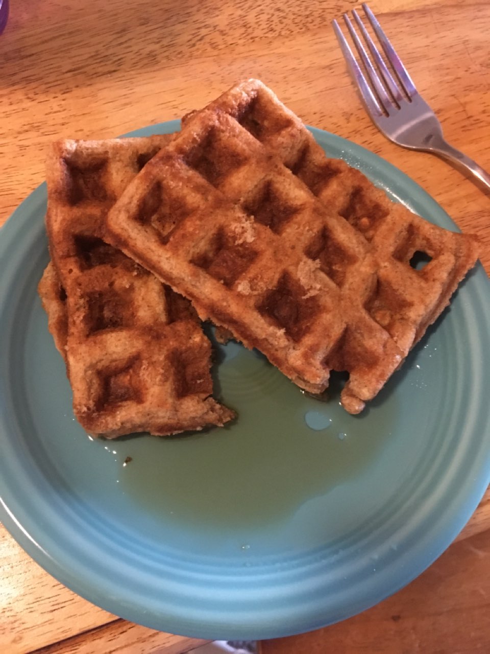 Applesauce Oatmeal Waffles Directions, calories, nutrition & more