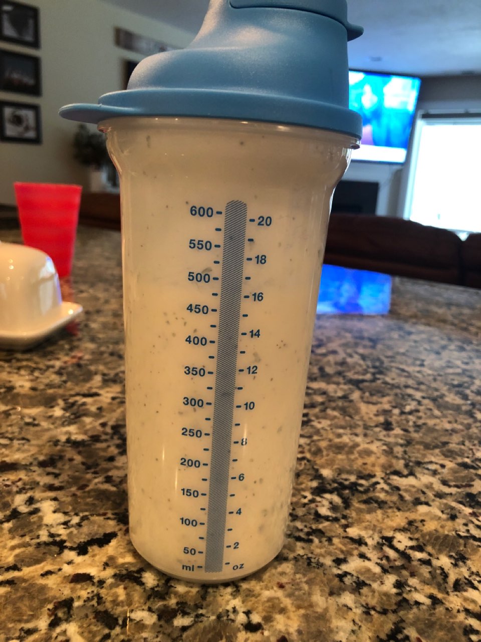 Hidden Valley Ranch mix w/Greek yogurt Directions, calories, nutrition