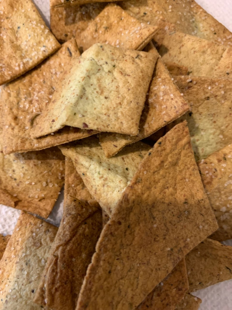 Spinach & Herb Tortilla Chips Directions, calories, nutrition & more