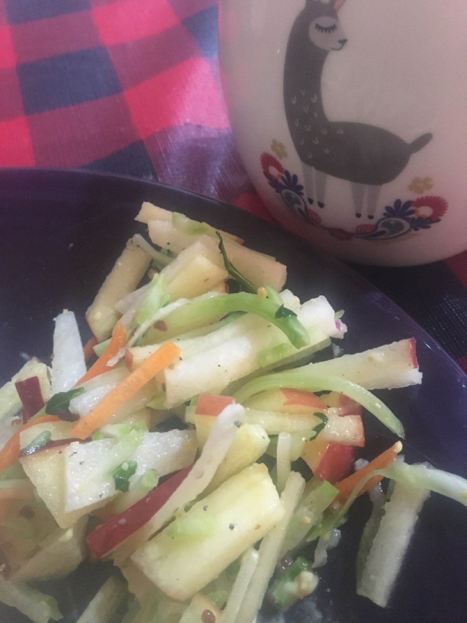 Apple, jicama slaw Directions, calories, nutrition & more Fooducate