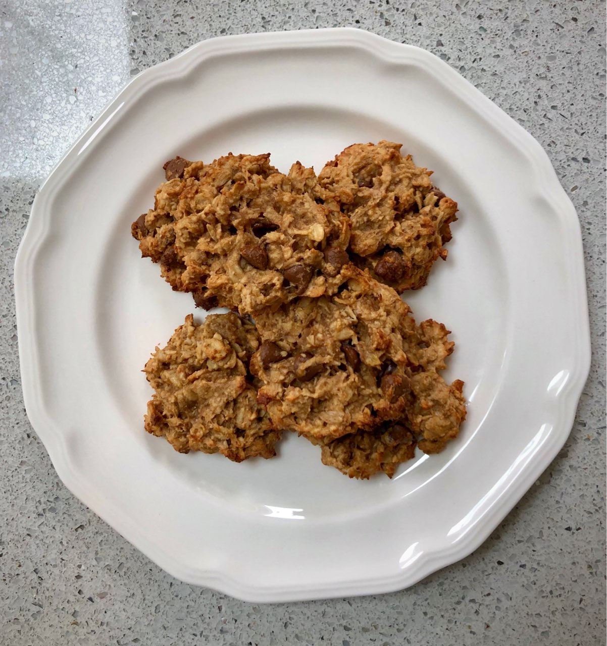 Peanut Butter Banana Oat Cookies Directions, calories, nutrition