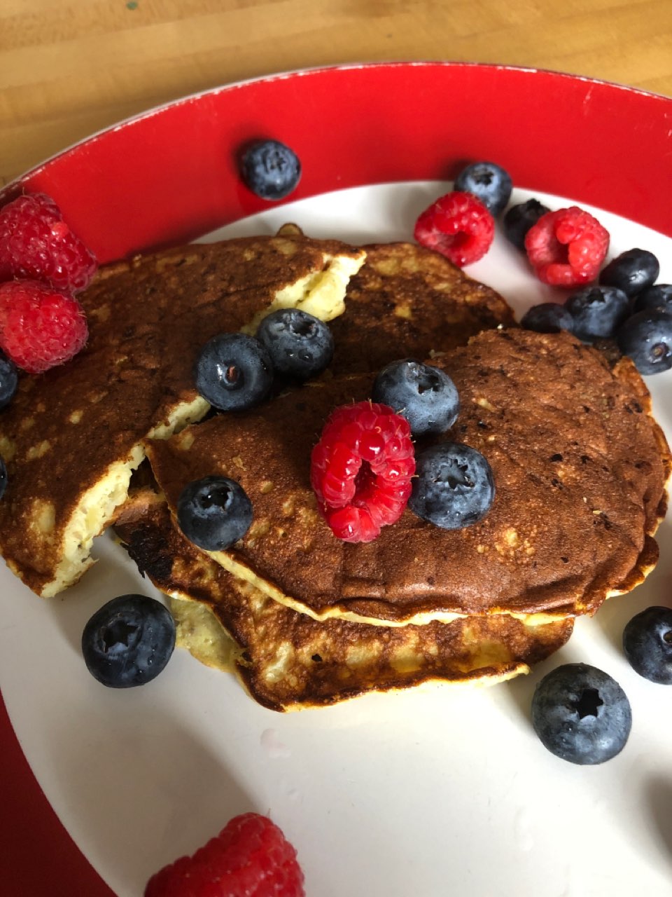 Banana Egg Pancakes Directions, calories, nutrition & more Fooducate