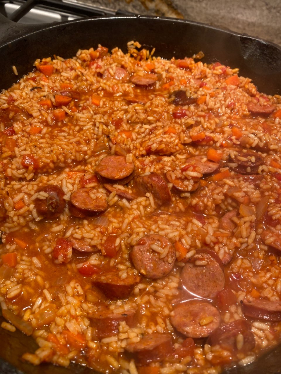 Andouille Fried Rice Directions, calories, nutrition & more Fooducate