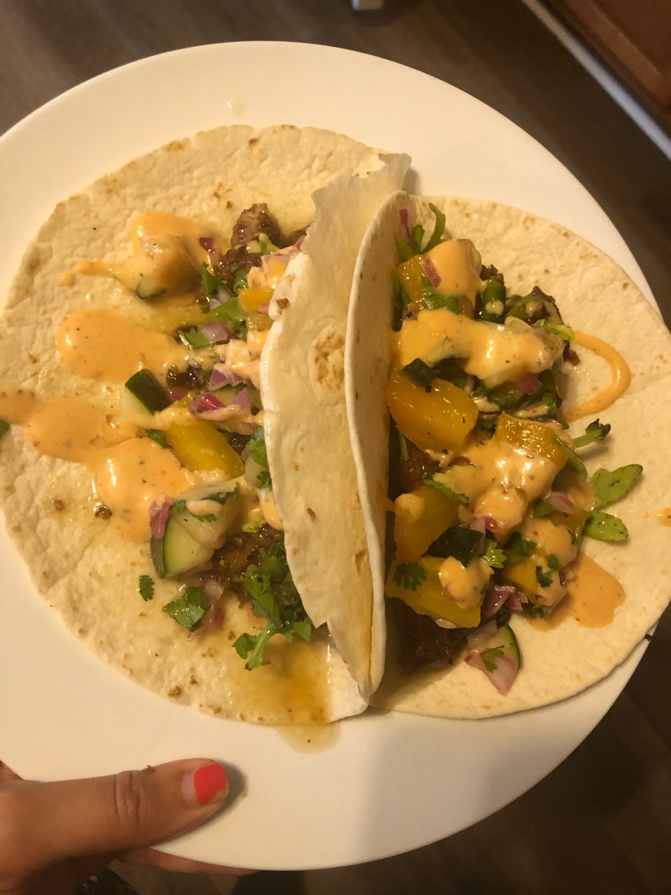 Pineapple Salsa (Goes with Pork Tacos) Directions, calories, nutrition