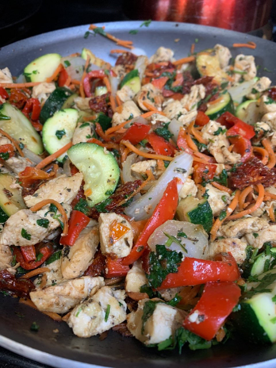 Chicken and Veggies Directions, calories, nutrition & more Fooducate