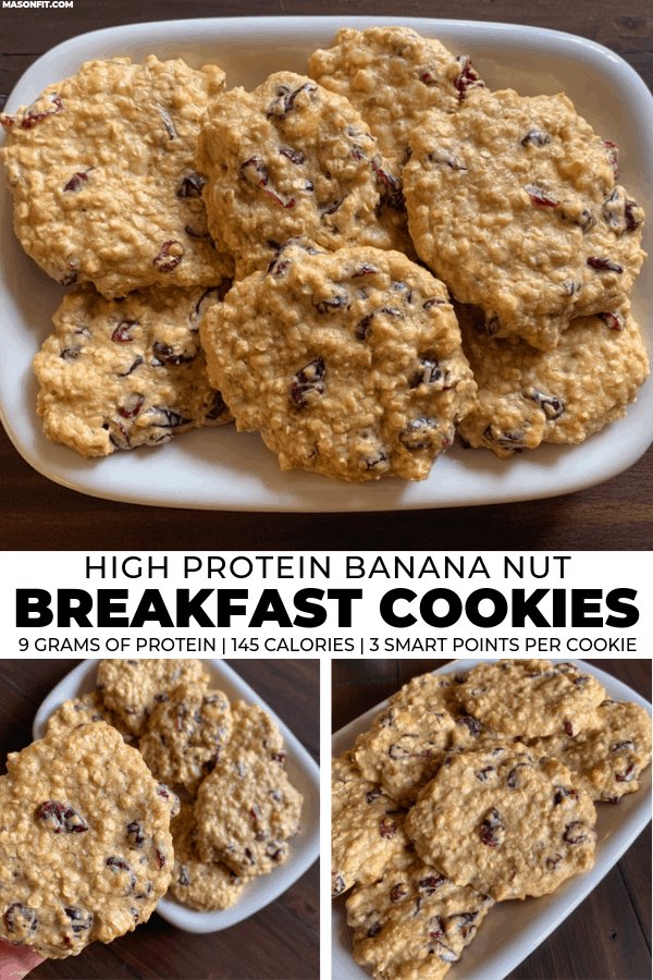 High Protein Banana Nut Breakfast Cookies Directions, calories, nutrition & more Fooducate