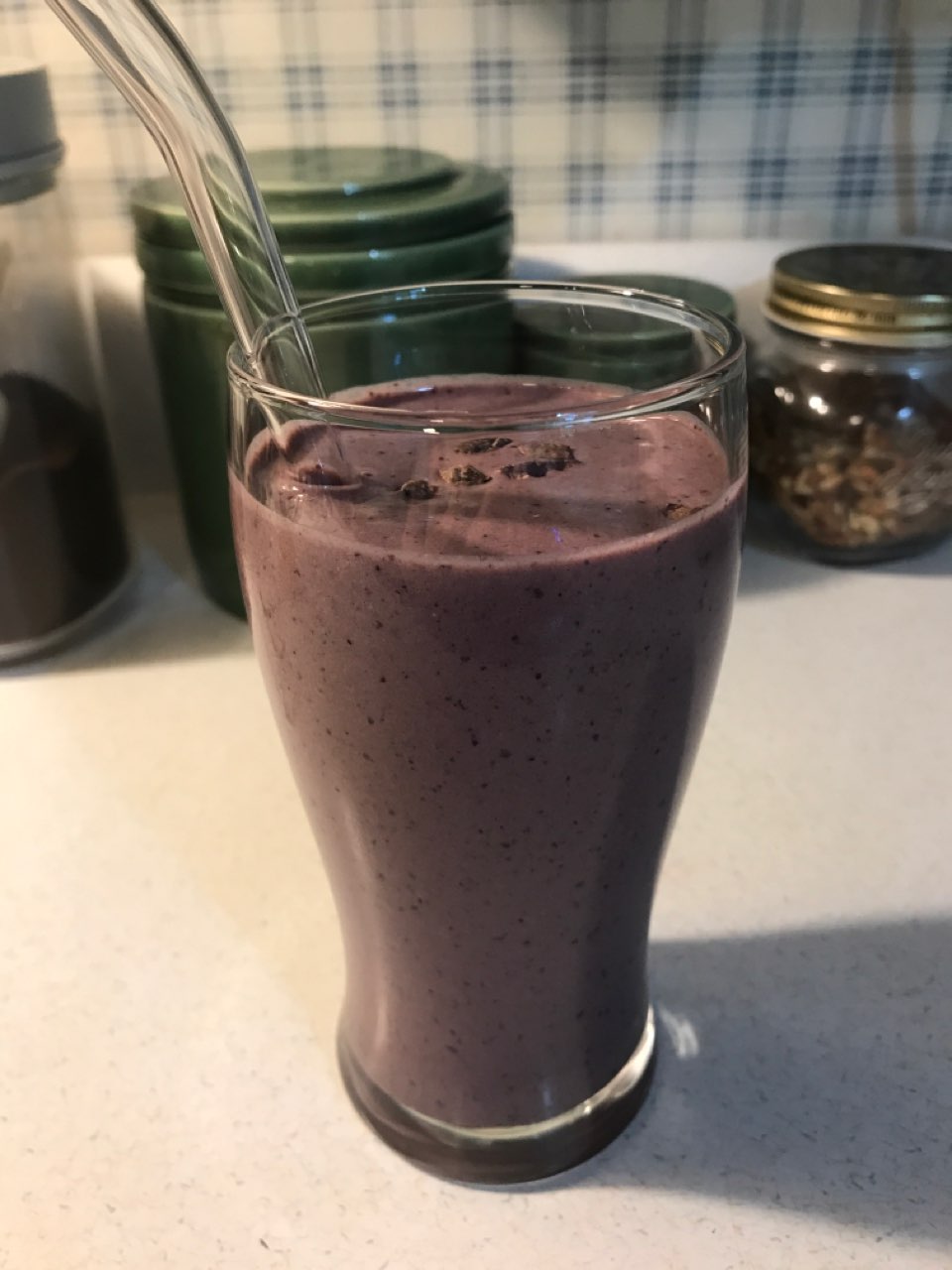 blueberry cocoa smoothie Directions, calories, nutrition & more