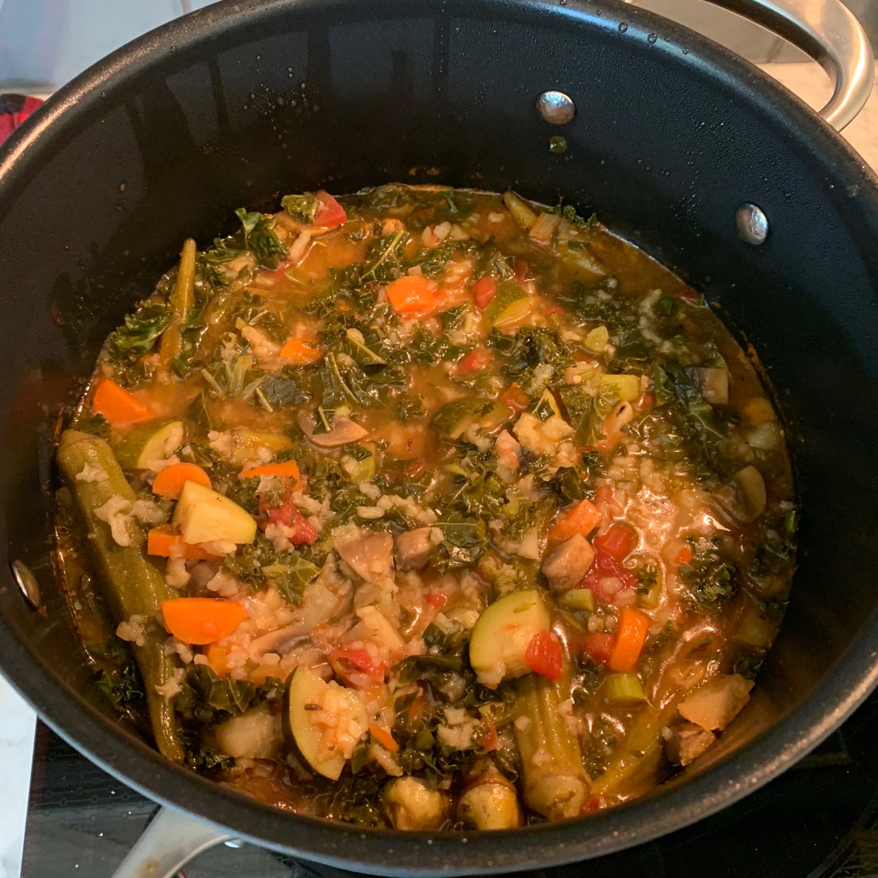 Okra Vegan Stew Directions, calories, nutrition & more Fooducate