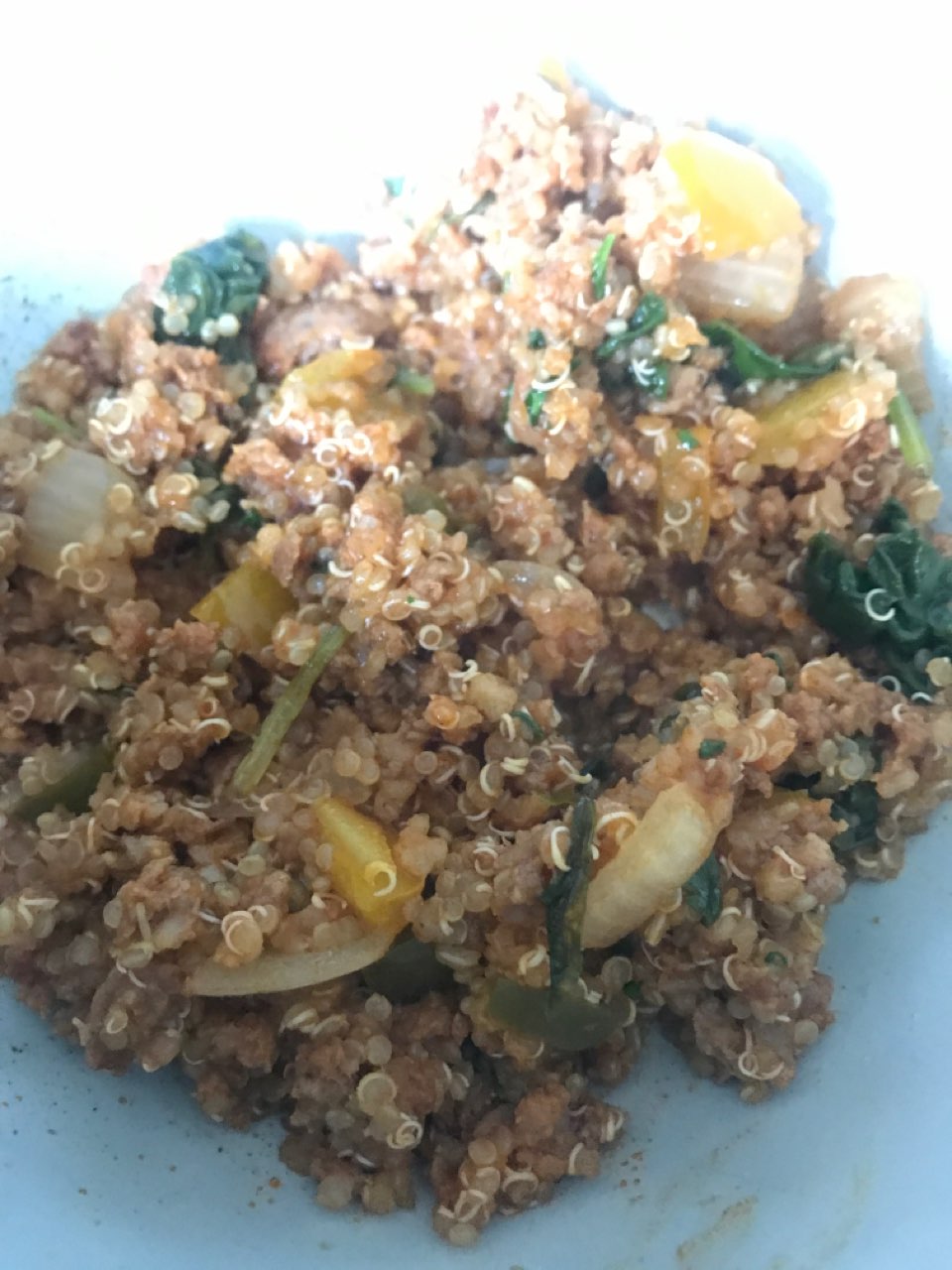 Chorizo Quinoa Directions, calories, nutrition & more Fooducate