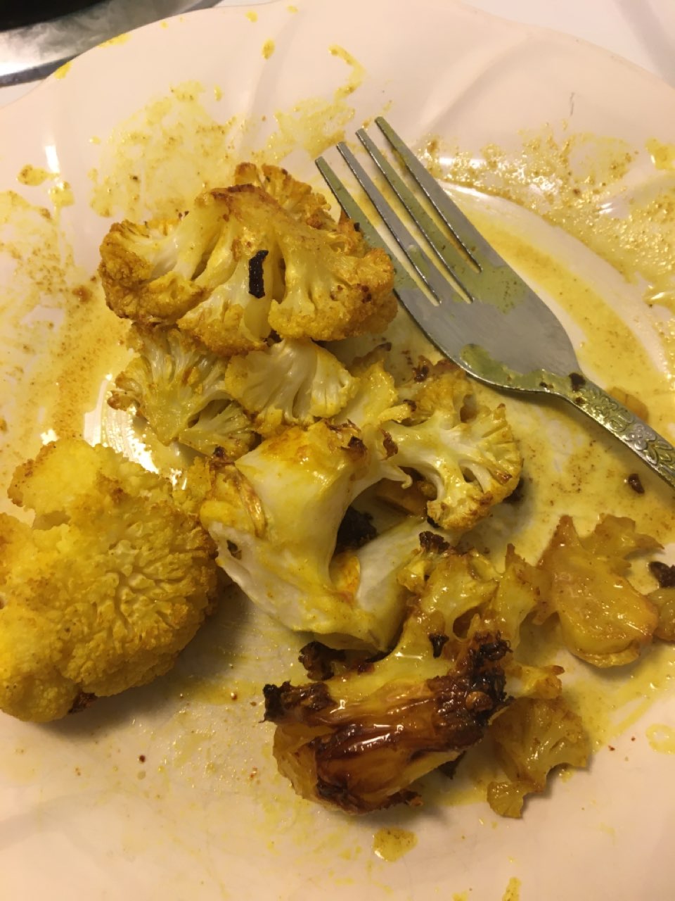 Turmeric Roasted Cauliflower Directions, calories, nutrition & more Fooducate