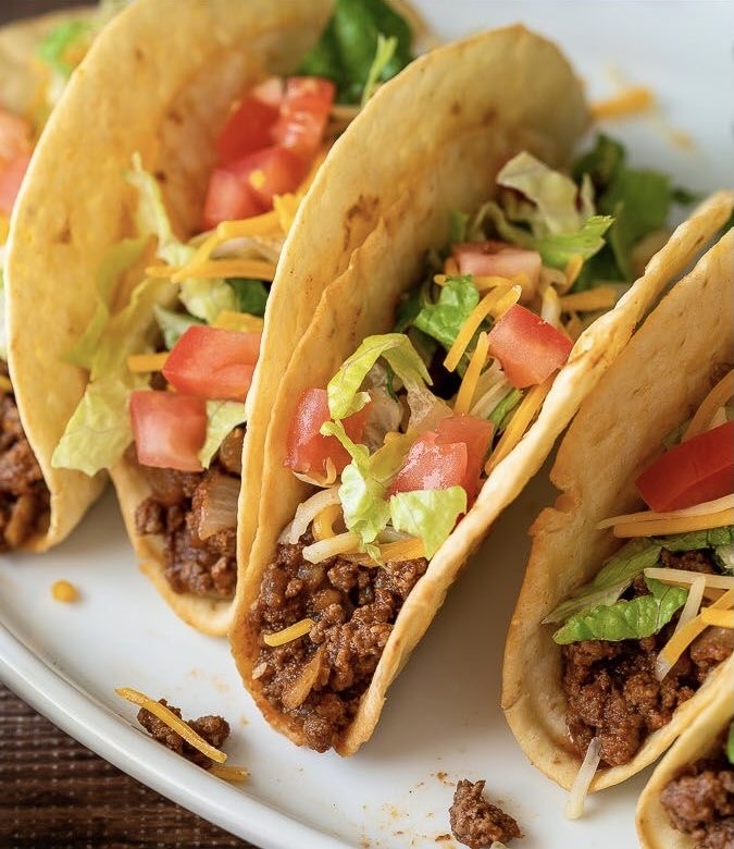 tacos Directions, calories, nutrition & more Fooducate