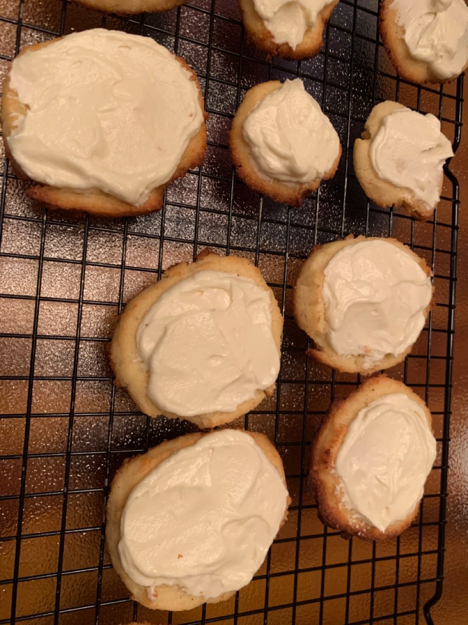 Low Carb Cream Cheese Cookies with optional icing Directions, calories