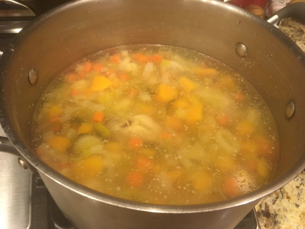 Chicken Vegetable Soup Directions, calories, nutrition & more Fooducate