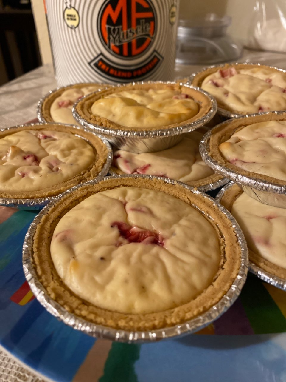 Mini Strawberry Cheesecake Directions, calories, nutrition & more