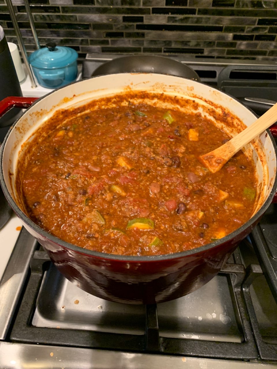 Threebean Mushroom Chili (Vegetarian) Directions, calories, nutrition