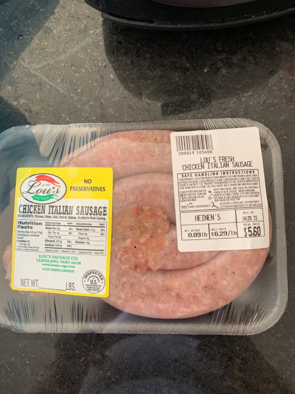 italian sausage Directions, calories, nutrition & more Fooducate