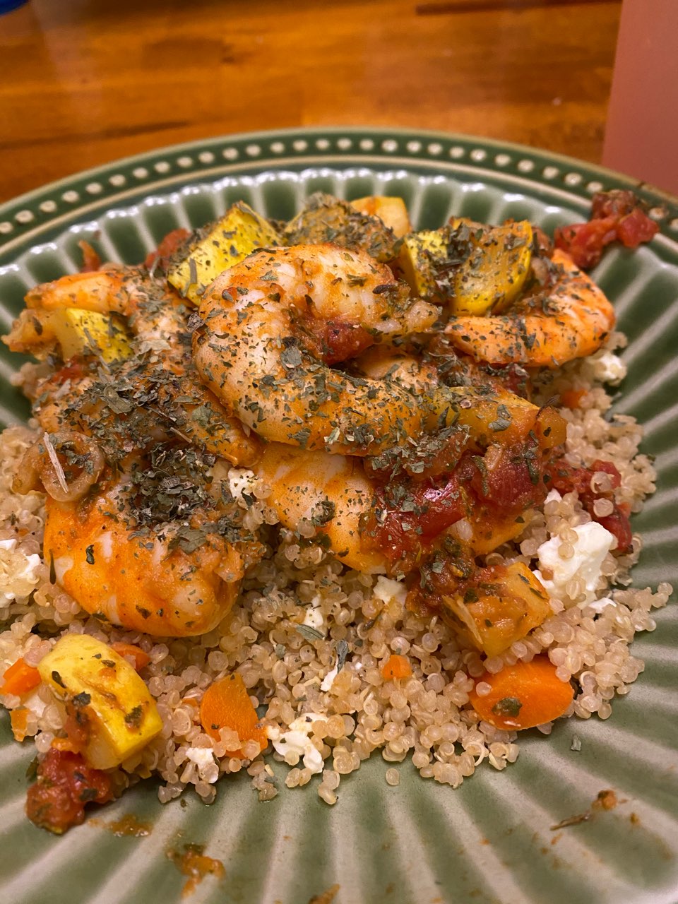 shrimp and couscous bowl Directions, calories, nutrition & more