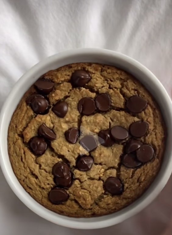 Baked Chocolate Chip Banana Oatmeal Directions, calories, nutrition