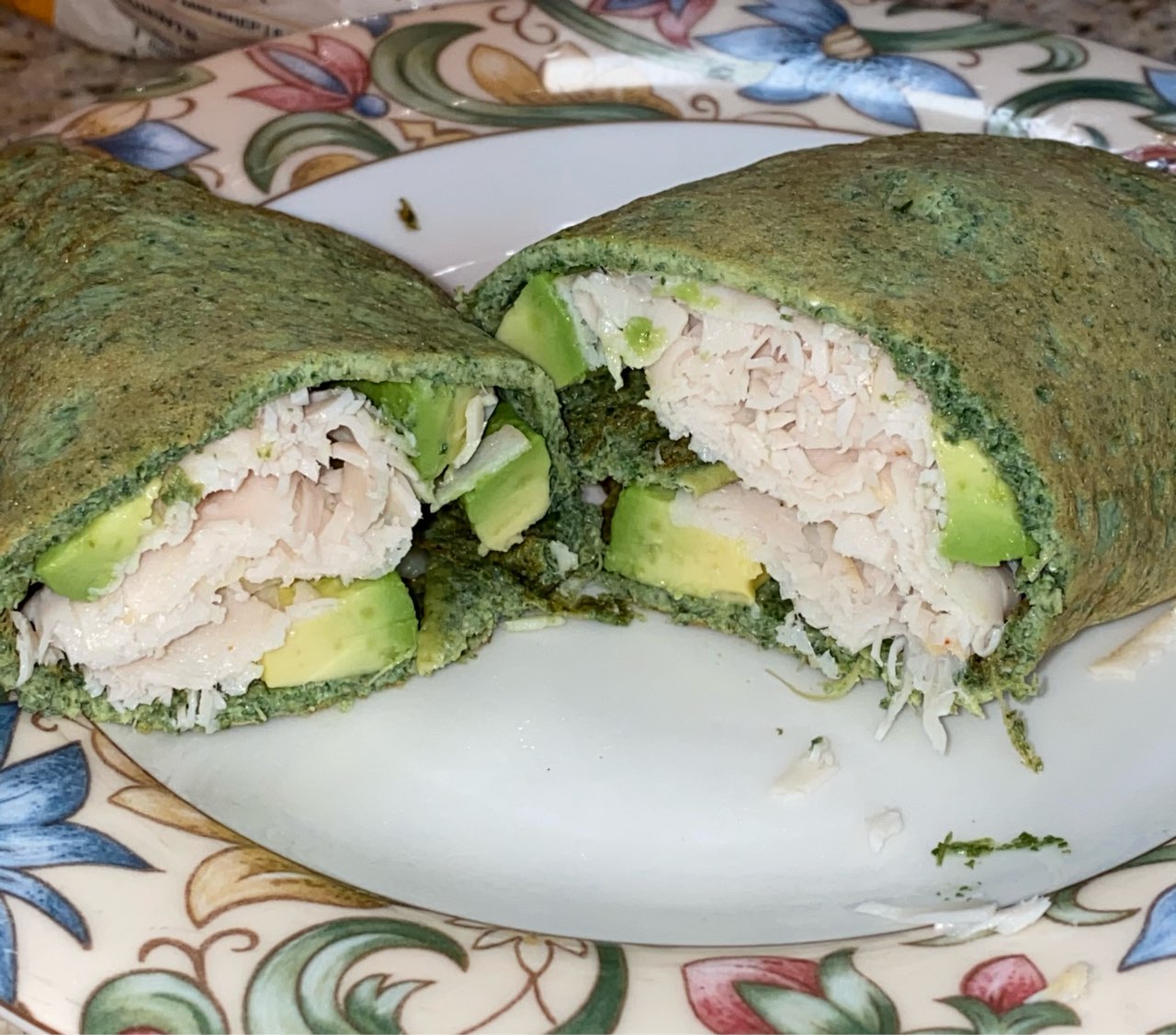 green wrap Directions, calories, nutrition & more Fooducate