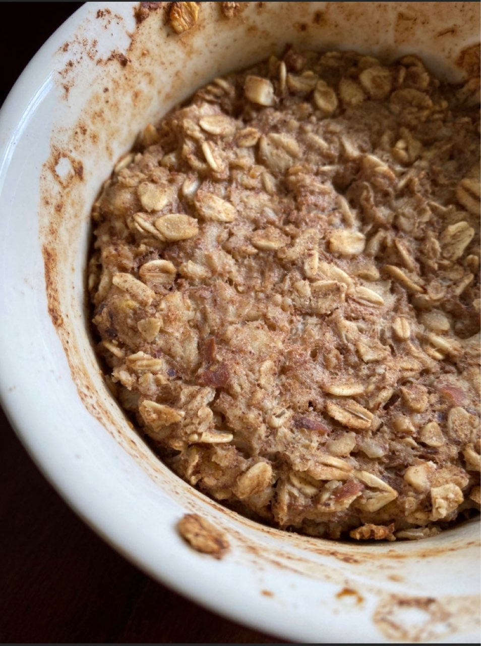 easy banana bread baked oats Directions, calories, nutrition & more Fooducate