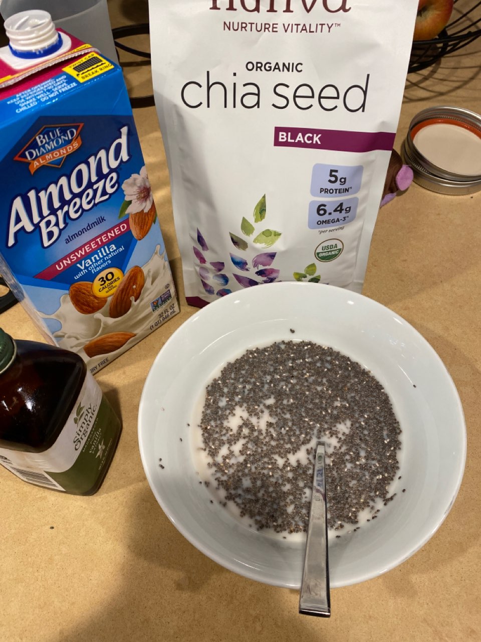 Chia Parfait (Base Recipe)1 Directions, calories, nutrition & more