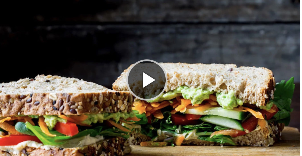 Veggie Hummus Sandwich Directions, calories, nutrition & more Fooducate