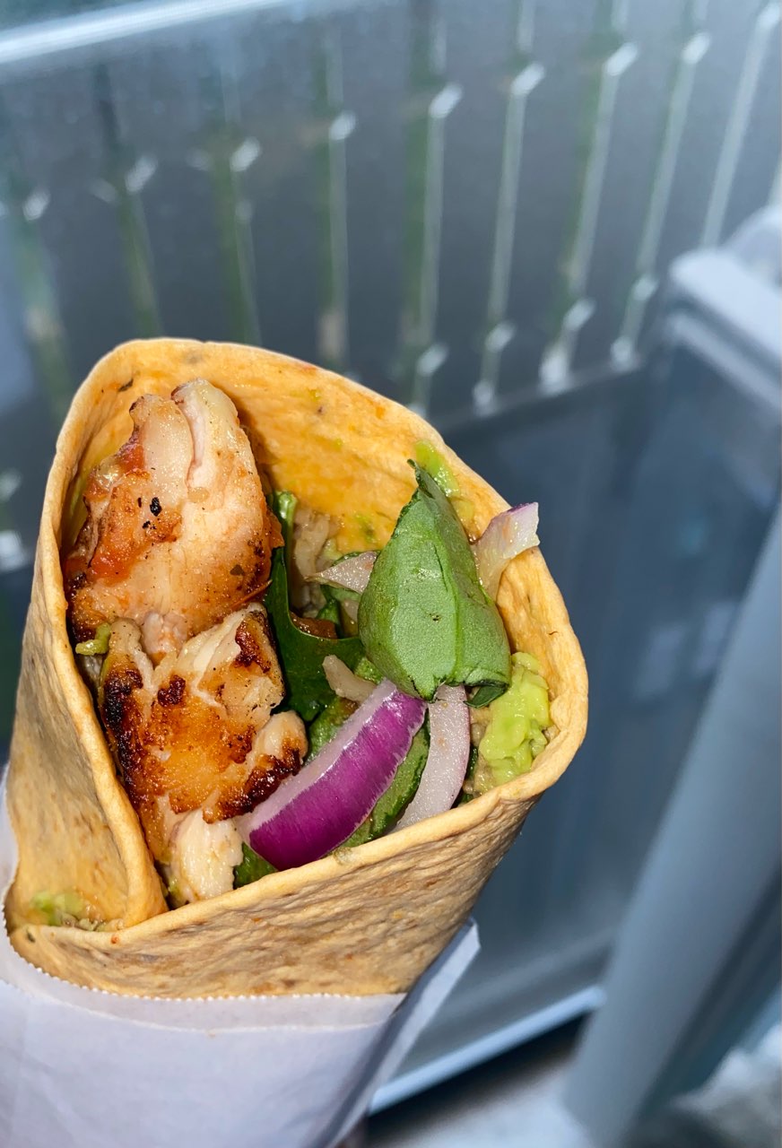 Chicken & Spinach SunDried Tomato Wrap Directions, calories