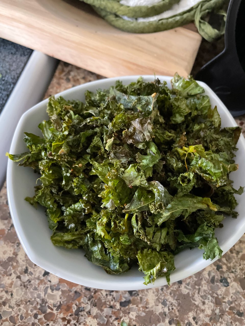 kale chips Directions, calories, nutrition & more Fooducate