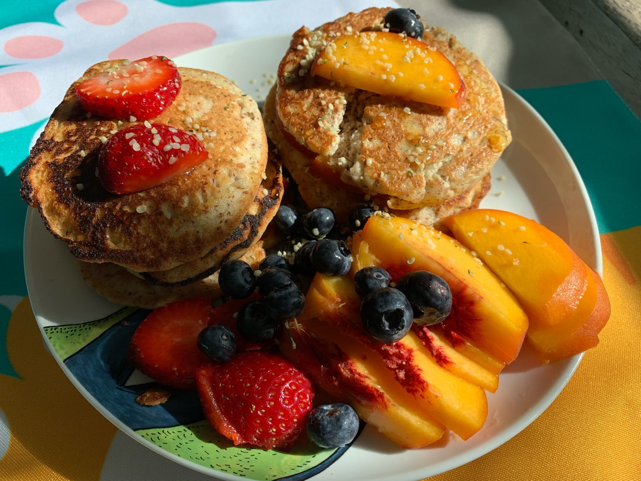 Almond Pancakes Directions, calories, nutrition & more Fooducate