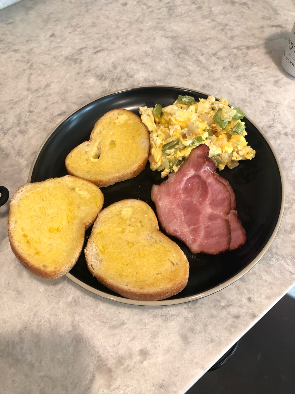 Bell Pepper / Onion / Ham / Cheese / Egg Scramble Directions, calories