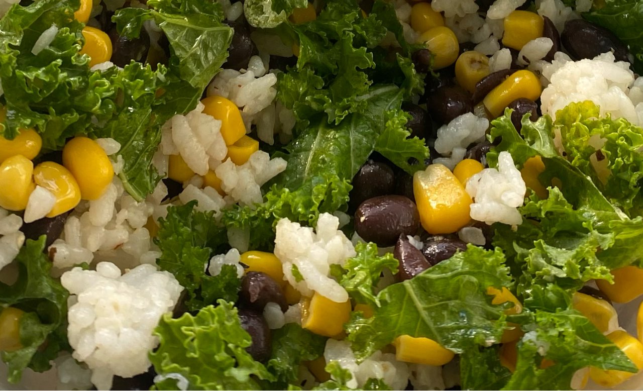 Rice Beans Corn and Kale: Directions, calories, nutrition & more ...