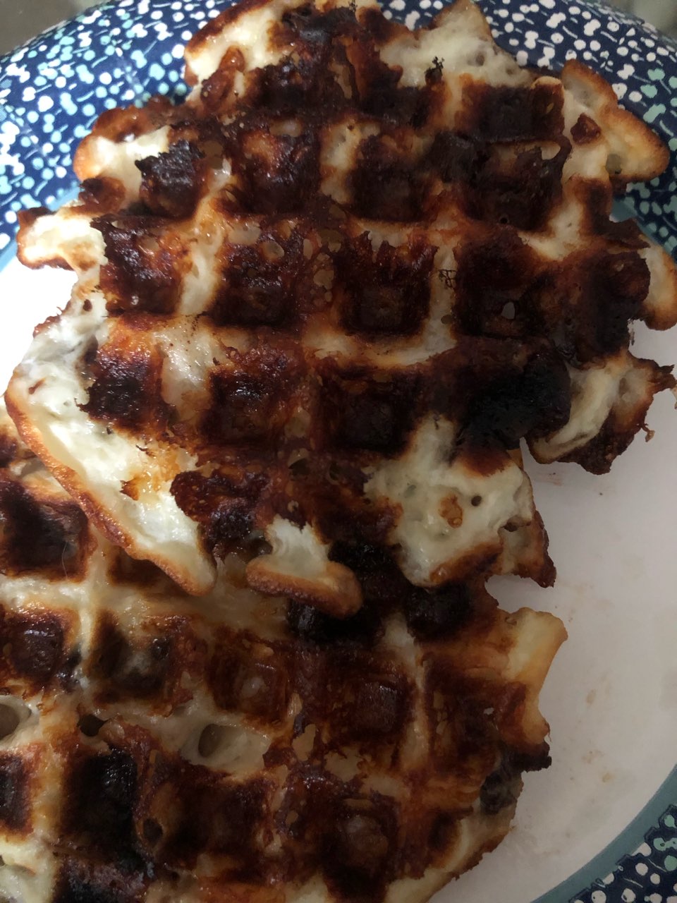 Basic Mozzarella Chaffle Directions, calories, nutrition & more