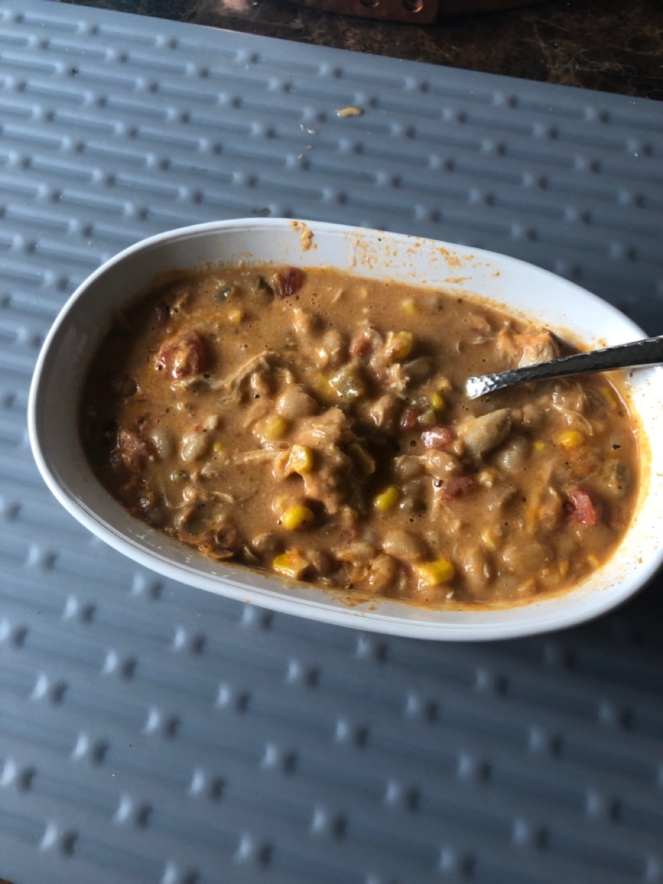 Instant Pot Killer White Chili JH Directions, calories, nutrition & more Fooducate