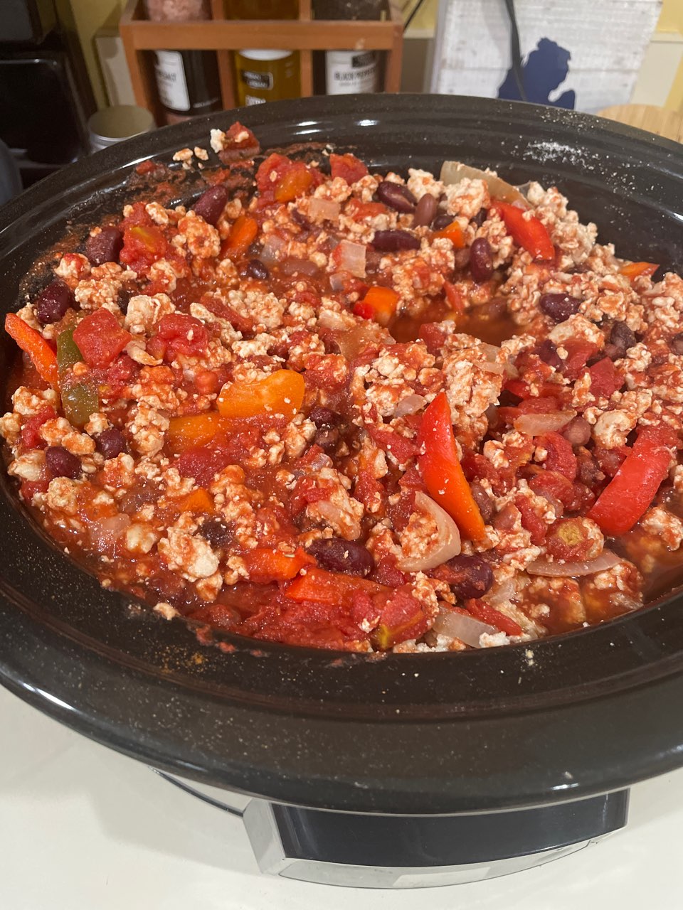 Chunky Veggie Chili Directions, calories, nutrition & more Fooducate