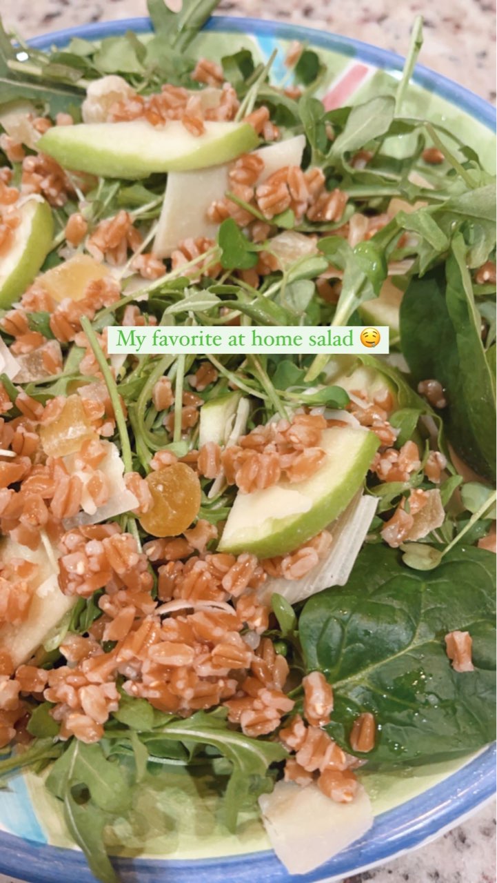 farro arugula salad Directions, calories, nutrition & more Fooducate
