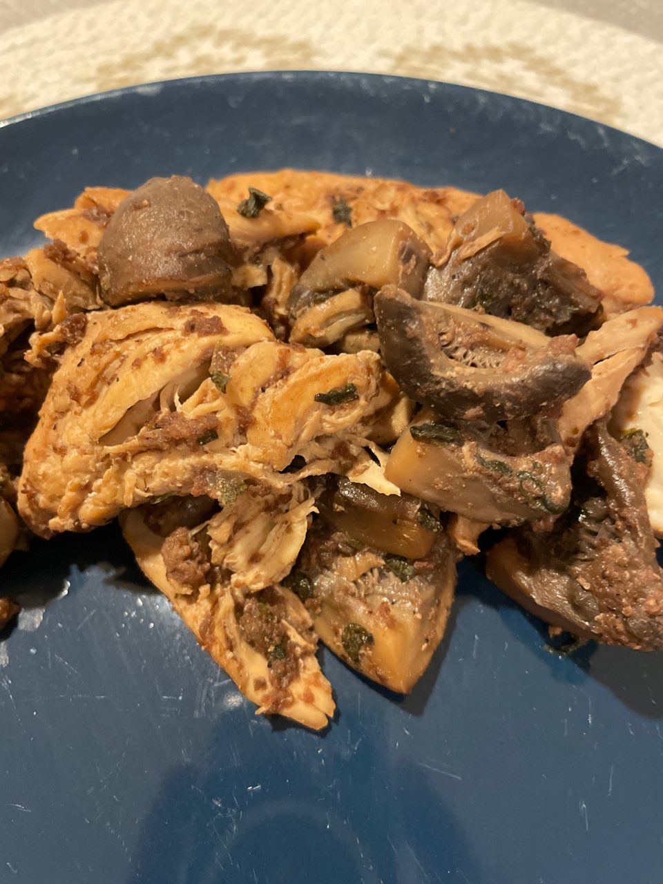 chicken tenders with mushrooms Directions, calories, nutrition & more