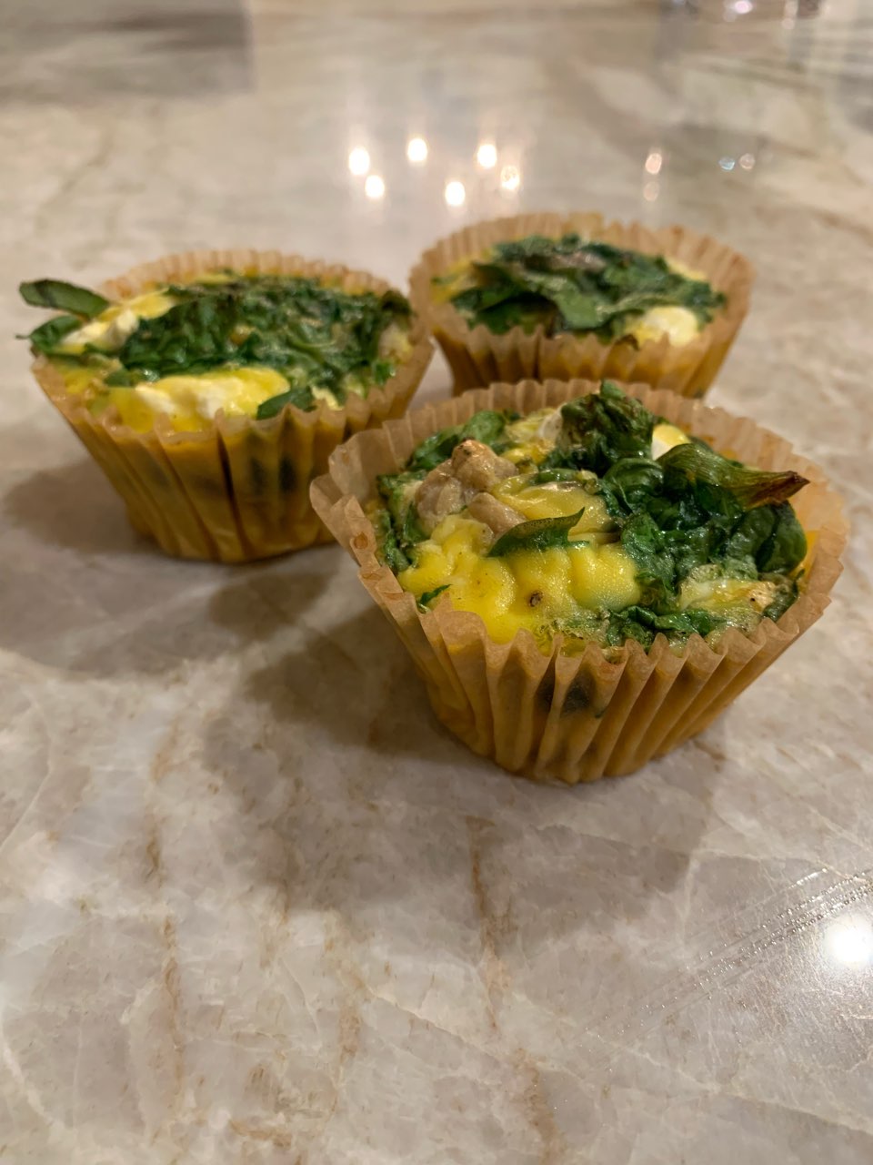 Spinach, Feta, Chicken Sausage, & Egg Muffins Directions, calories, nutrition & more Fooducate