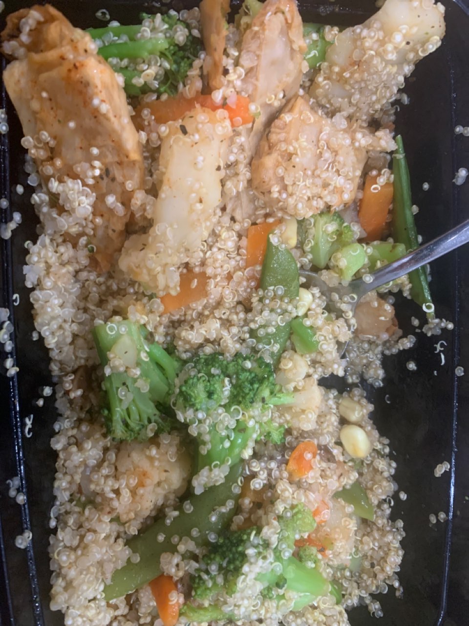 quinoa stir fry Directions, calories, nutrition & more Fooducate