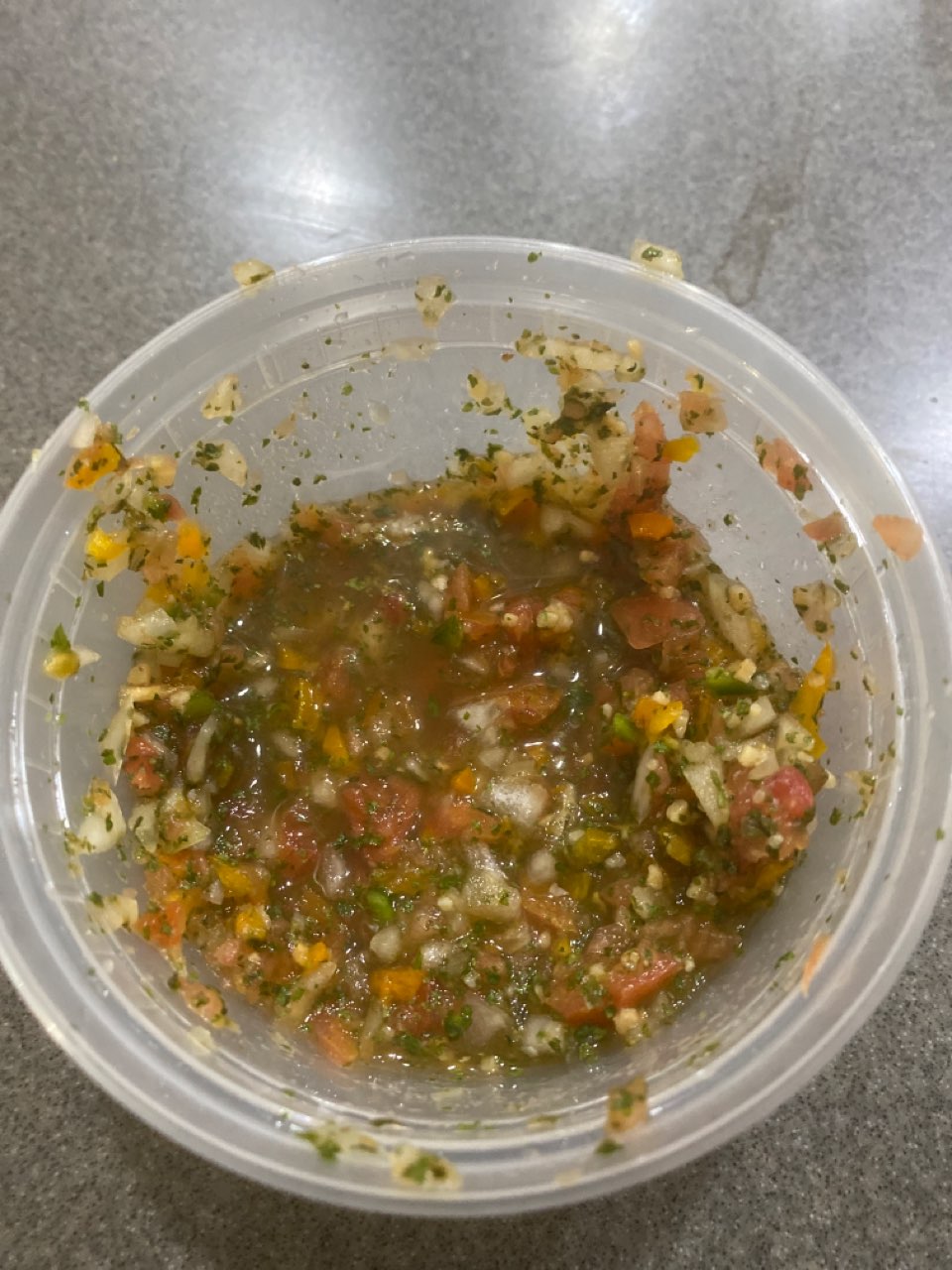 Fresh Sweet Pepper Salsa Directions, calories, nutrition & more