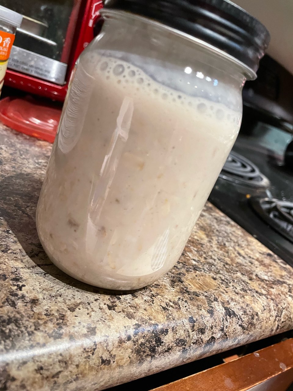 Overnight Strawberry oats Directions, calories, nutrition & more