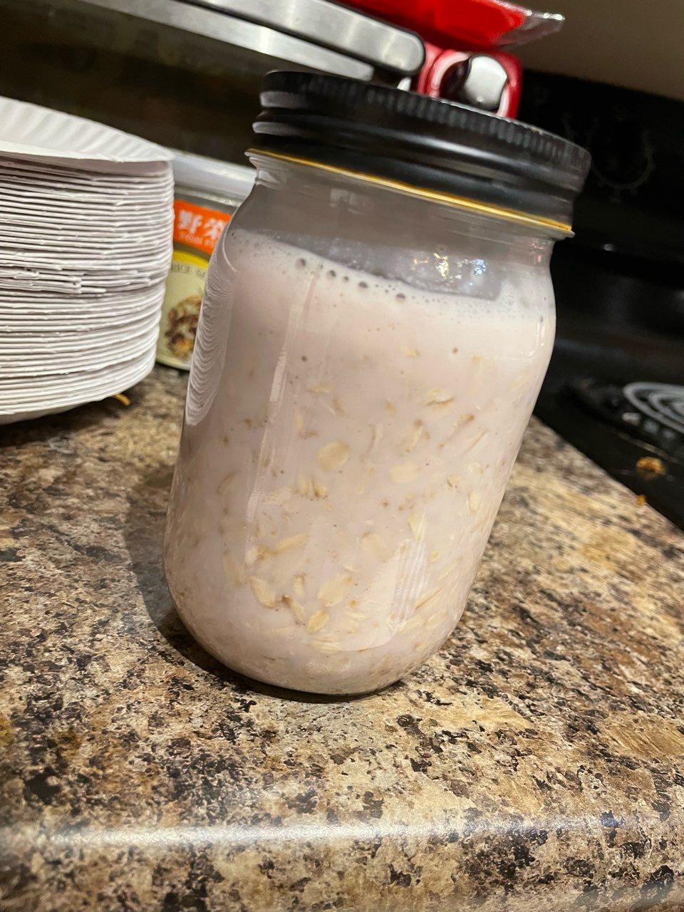 overnight vanilla oats Directions, calories, nutrition & more Fooducate