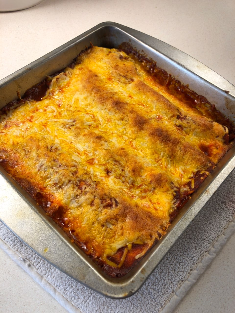 Chicken Enchiladas Directions, calories, nutrition & more Fooducate