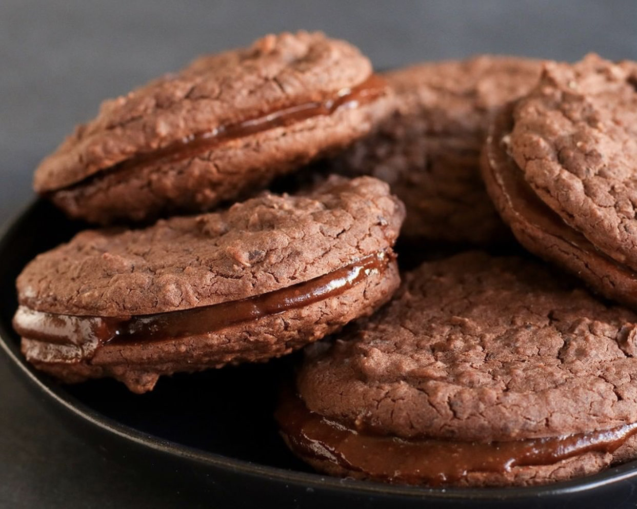 Brownie Sandwich Cookies Directions, calories, nutrition & more