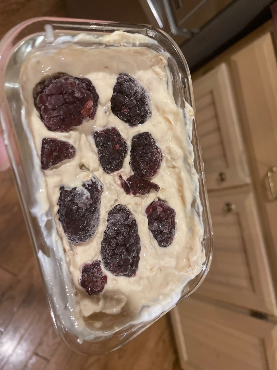 PB Blackberry Overnight Oats Directions, calories, nutrition & more Fooducate