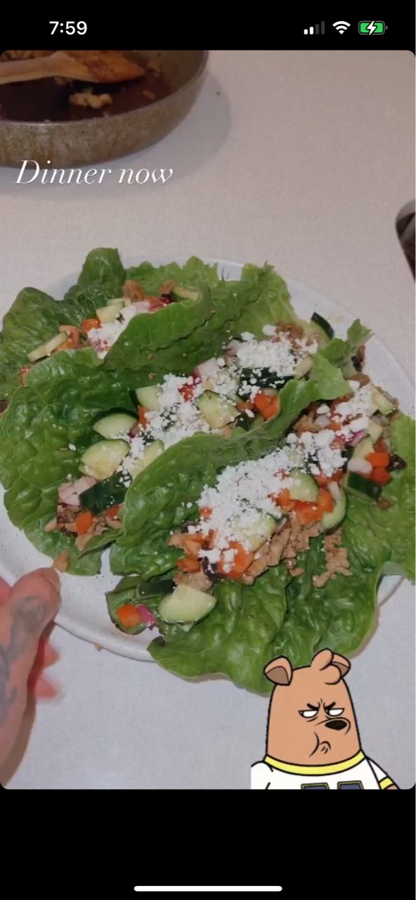 Turkey/Greek Salad Lettuce Wraps Directions, calories, nutrition