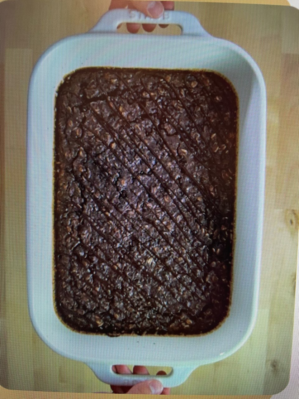 Josh Cortis Brownie Baked Oatmeal Directions, calories, nutrition