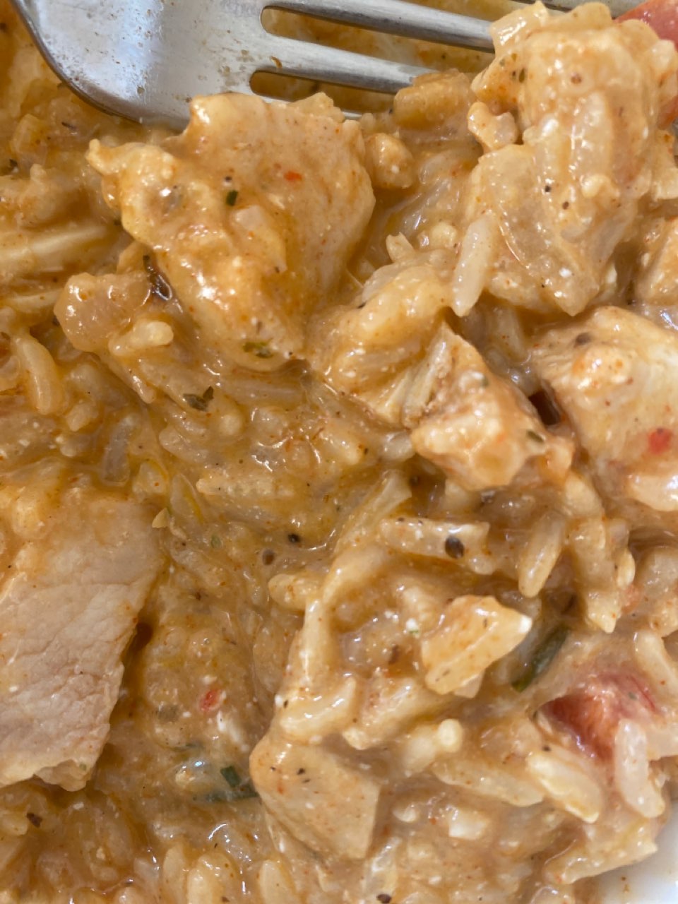 creamy Cajun chicken with rice Directions, calories, nutrition & more